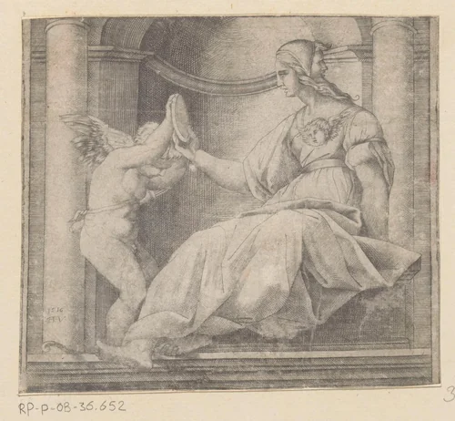 Voorzichtigheid by Unknown, print, 1516