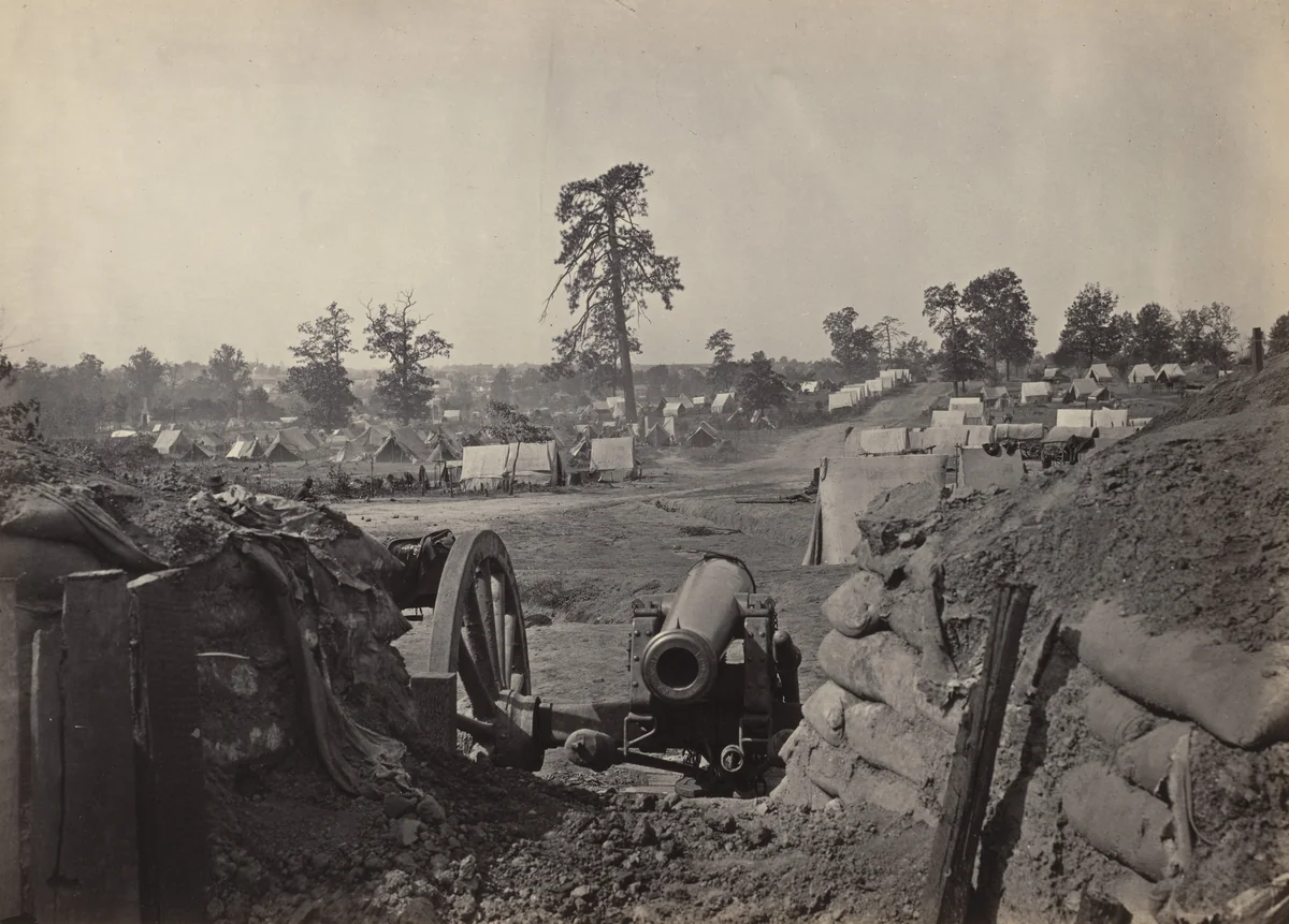 Atlanta, from the Works, No. 3 from the album Photographic Views of Sherman's Campaign by George N. Barnard, photograph, 1864