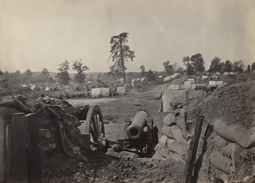 Atlanta, from the Works, No. 3 from the album Photographic Views of Sherman's Campaign by George N. Barnard, photograph, 1864
