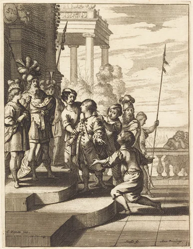 Illustration to Jean Desmarets' "L'Ariane" by Abraham Bosse
Claude Vignon, print, 1639
