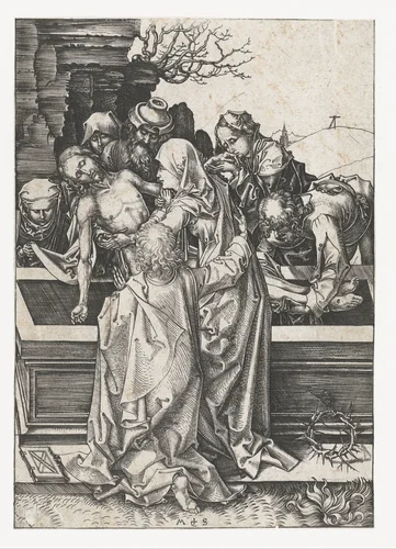 De graflegging by Unknown, print, 1470-1491
