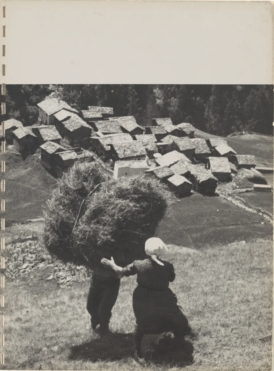 40 Fotos, page 10 by Robert Frank, photograph, 1946