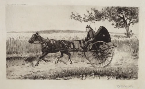 The One Hoss Shay by William Henry Shelton, print, 1884