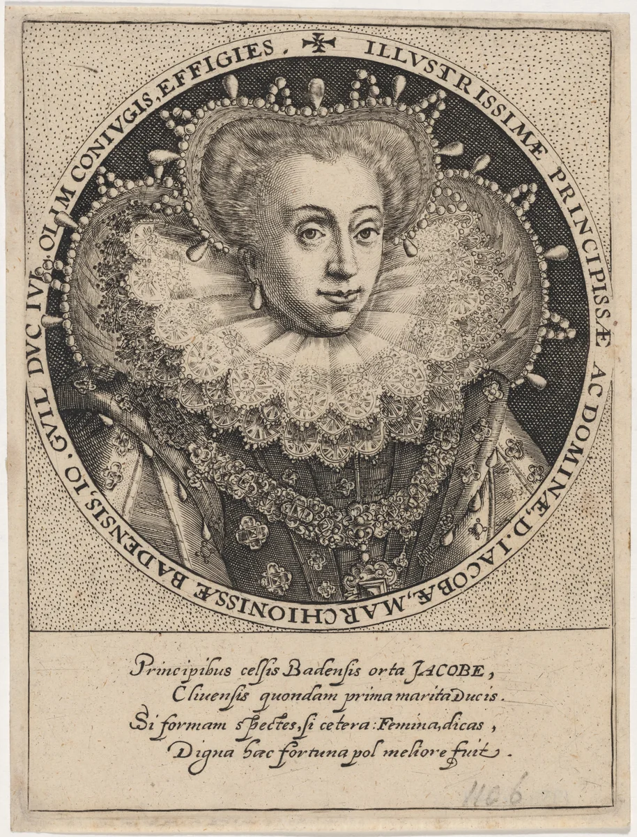 Marchioness of Baden by Unknown 19th Century, print, 1800-1899