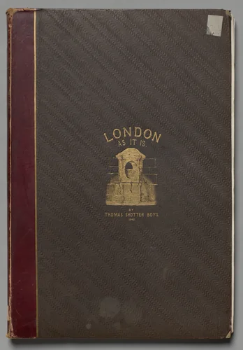 London As It Is by Thomas Shotter Boys, book, 1842