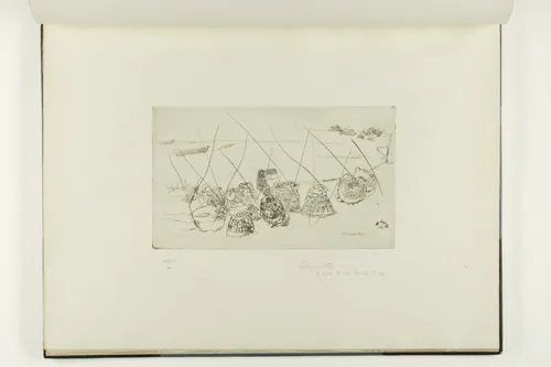 Lobster Pots - Selsea Bill by James McNeill Whistler, print, 1880-1881