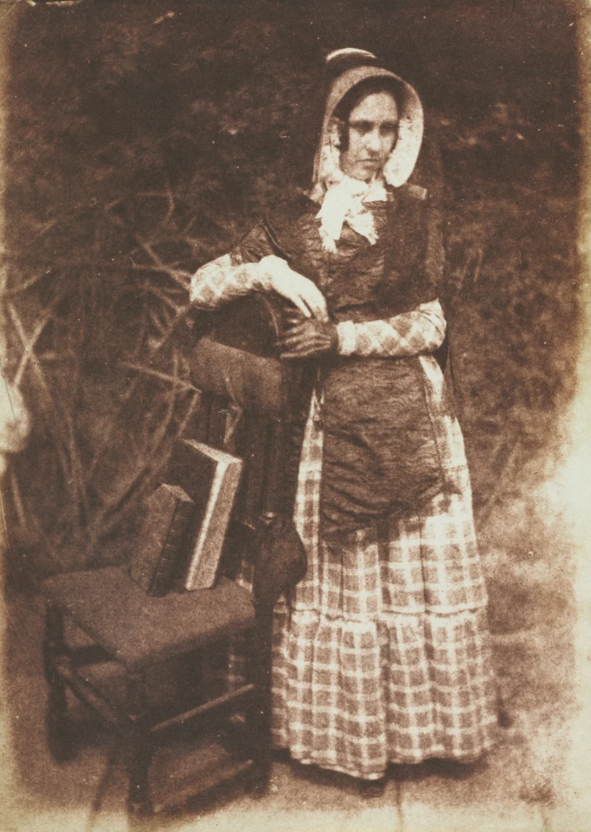 Unknown Woman by David Octavius Hill, photograph, 1839-1849