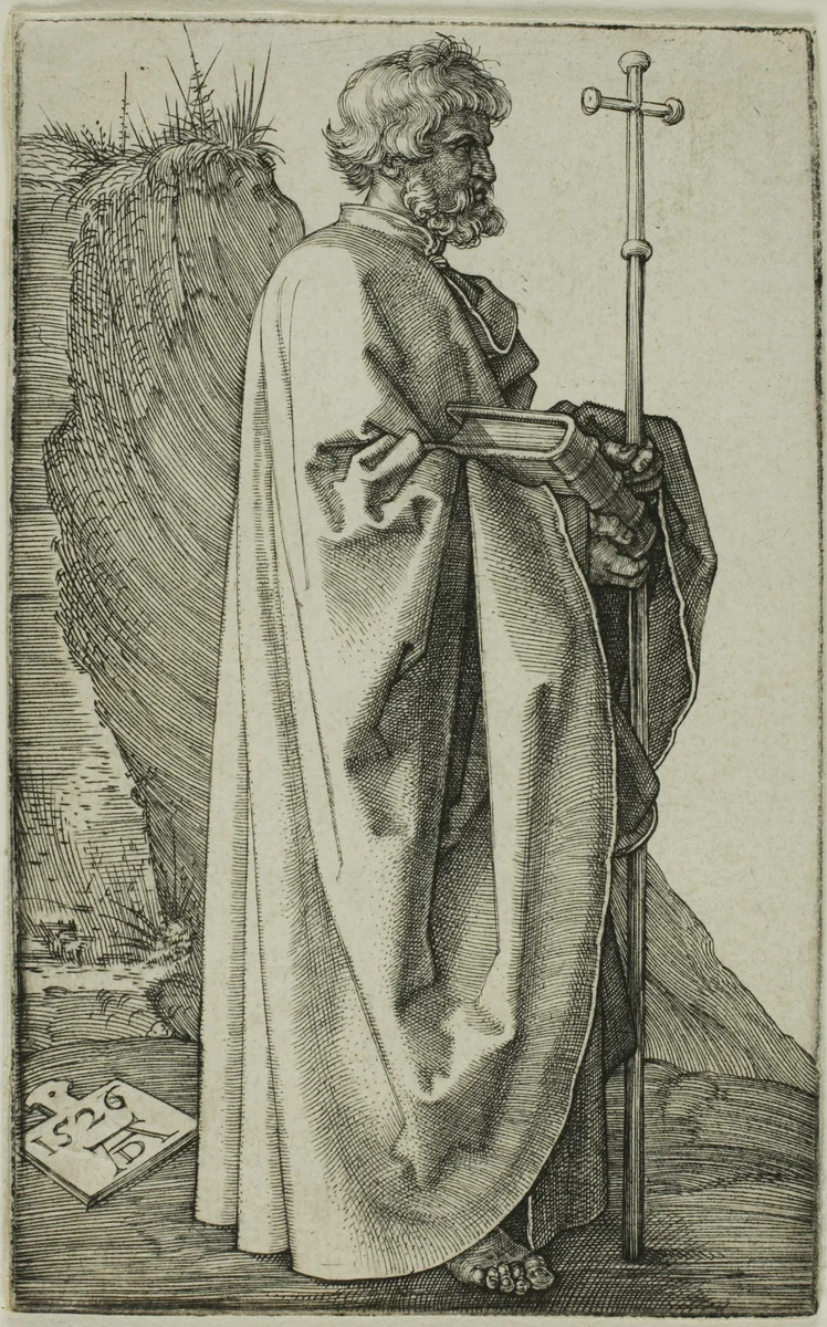 St. Philip by Albrecht Dürer, print, 1526