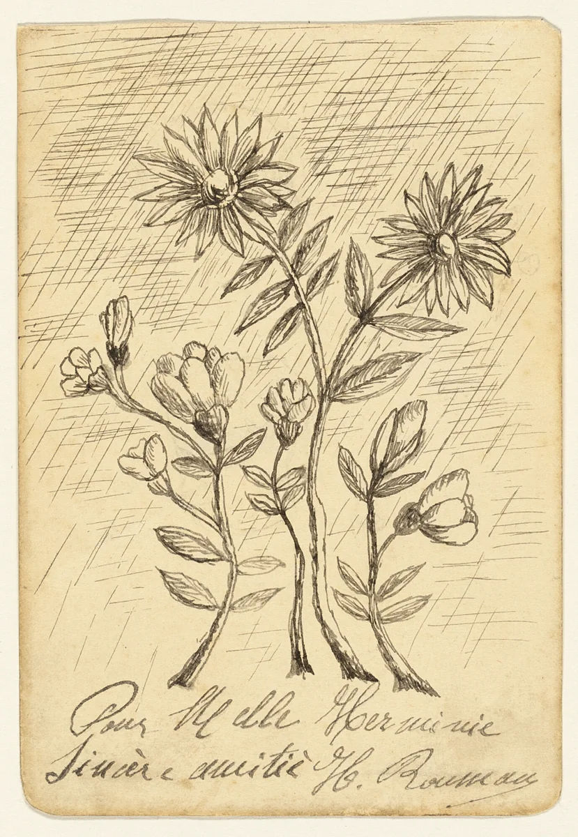 Oak Branch by Henri Rousseau, print, 1907-1908