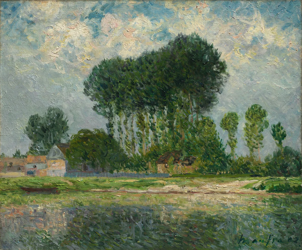The River by Maxime Maufra, painting, 1902