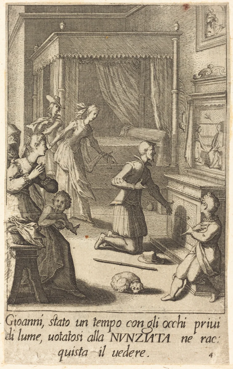 Gioanni by Jacques Callot, print, 1619