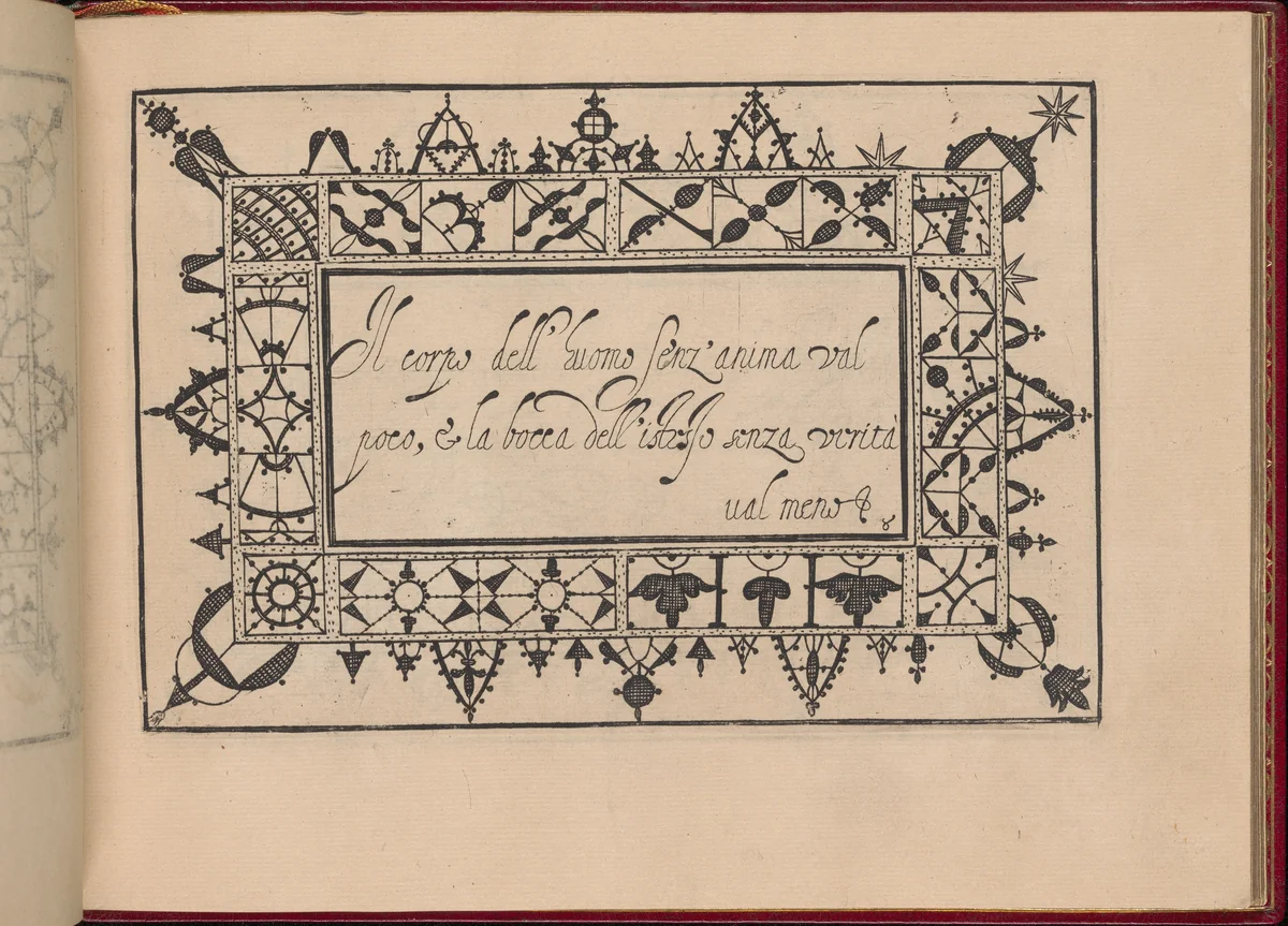 Ghirlanda: Di sei vaghi fiori scielti da piu famosi Giardini d'Italia, page 16 (recto) by Pietro Paulo Tozzi, book, 1604