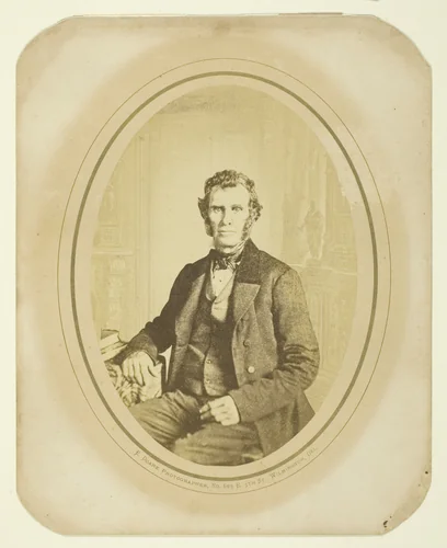 Untitled (Portrait of a Man) by E. Doane, photograph, 1850-1900
