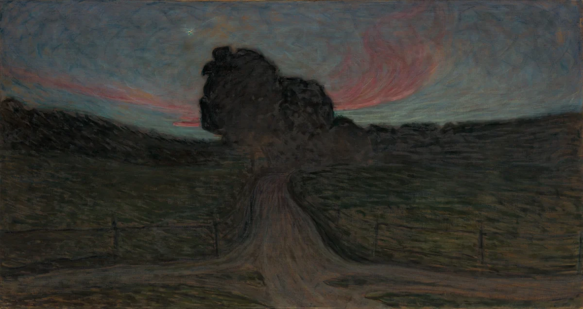 Evening Mood-Lidingö by Eugène Jansson, painting, 1900