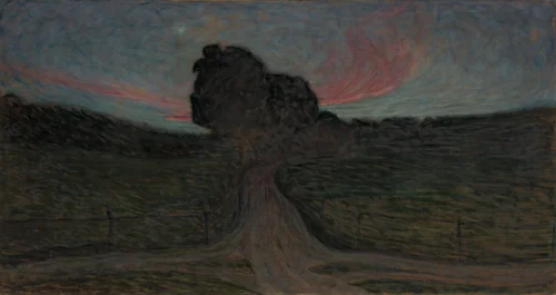 Evening Mood-Lidingö by Eugène Jansson, painting, 1900
