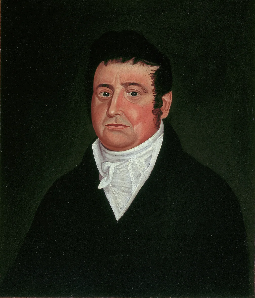 Man in Black by Artist Unknown, painting, 1820-1840