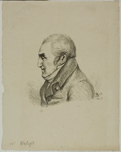 Portrait of Monsieur Nelys in Profile by Dominique Vivant Denon, print, 1817