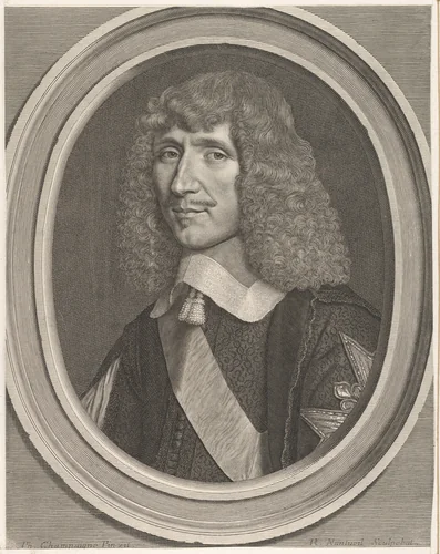 Léon-Bouthillier, comte de Chavigny by Robert Nanteuil, print, 1651