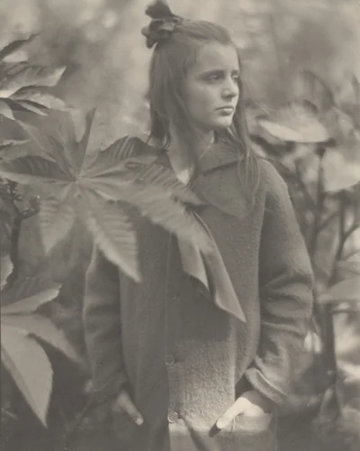 Untitled (Mary Steichen at age 13) by Edward Steichen, photograph, 1917