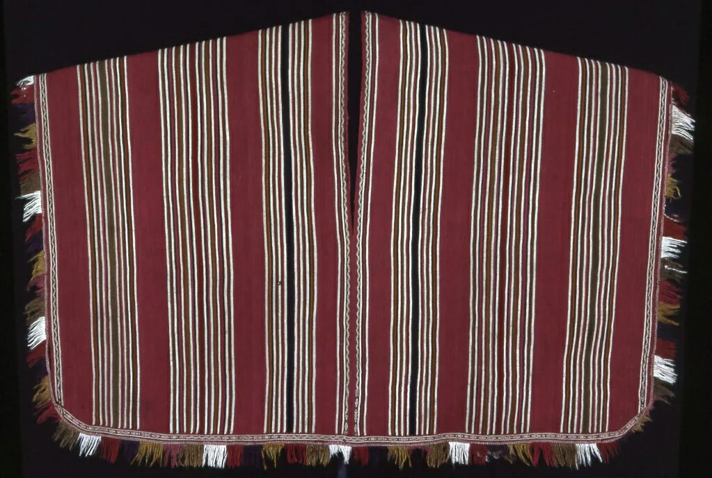 Poncho by Aymara, textile, 1850-1900