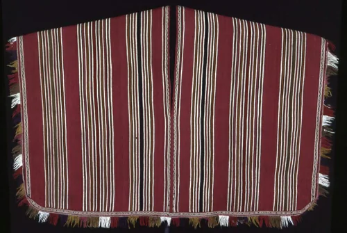 Poncho by Aymara, textile, 1850-1900