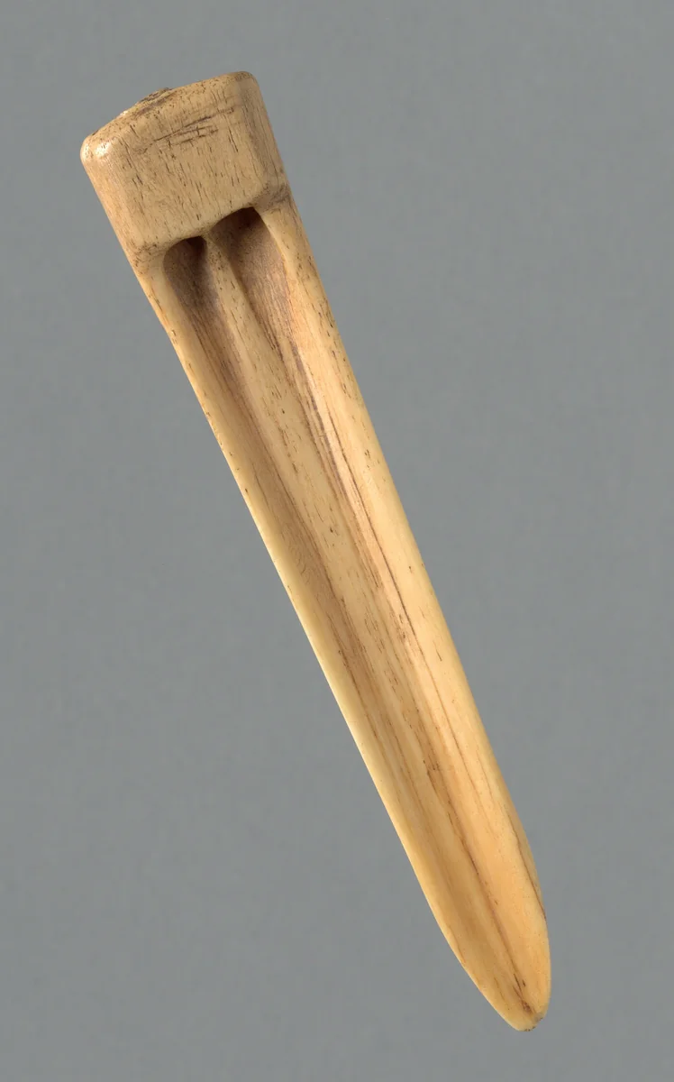 Bone Pick by Peru, Probably central coast, textile, 1000-1476