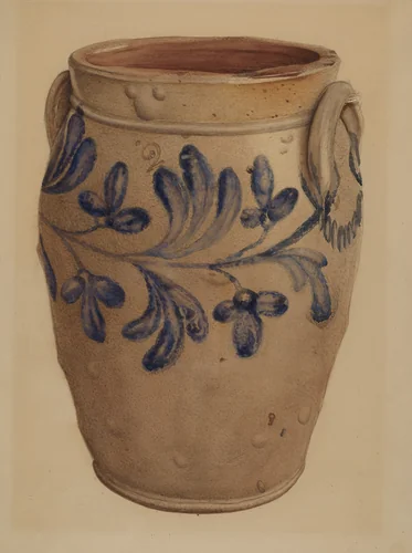 Crock by I. Domskoy Kallman, index of american design, 1935-1942