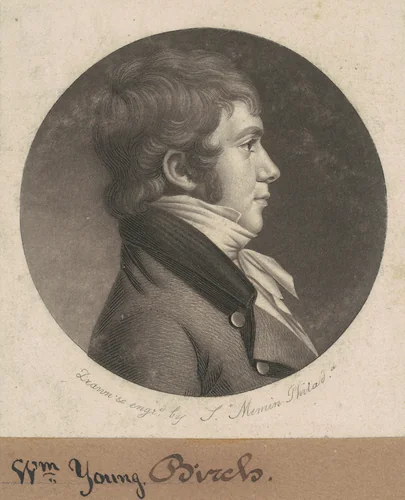 George Pepper by Charles B. J. Févret de Saint-Mémin, print, 1802