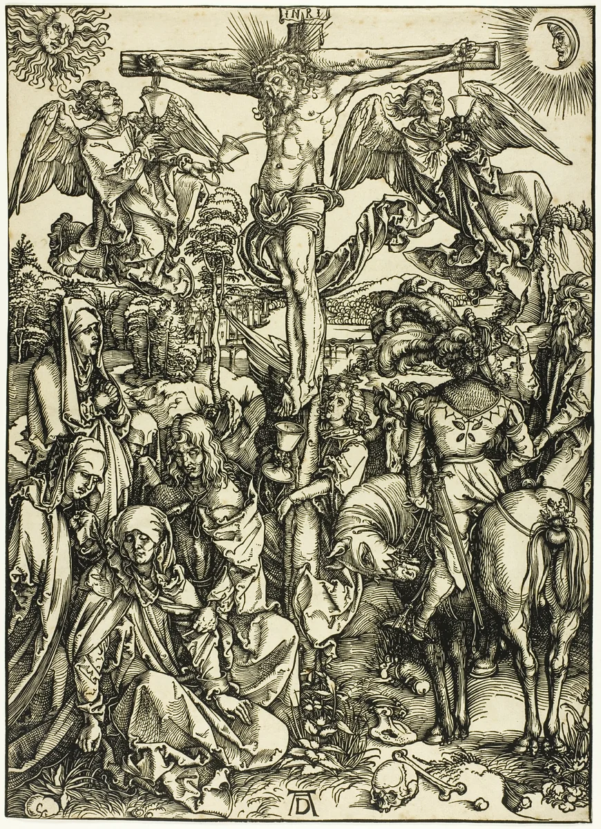 The Crucifixion, from The Large Passion by Albrecht Dürer, print, 1498