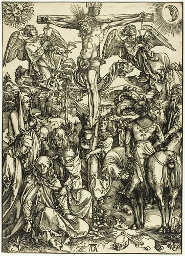 The Crucifixion, from The Large Passion by Albrecht Dürer, print, 1498
