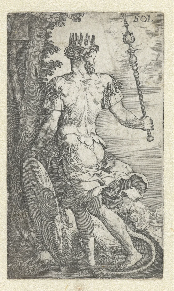 Apollo by Unknown, print, 1528
