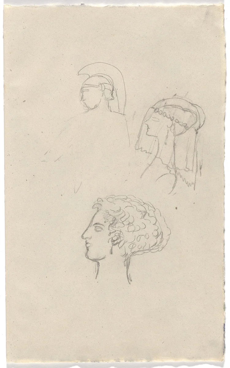 Costume design for artist's ballet Orphée of the Quat-z-arts by Florine Stettheimer, drawing, 1912