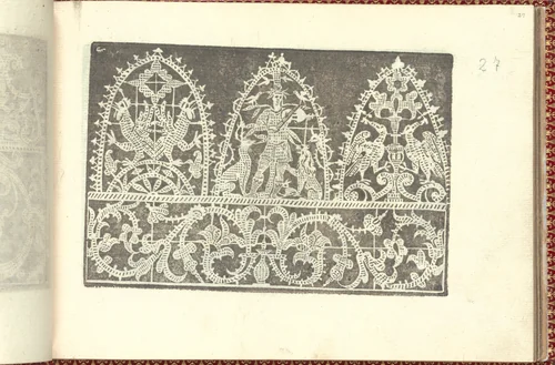 Corona delle Nobili et Virtuose Donne: Libro I-IV, page 27 (recto) by Cesare Vecellio, book, 1601