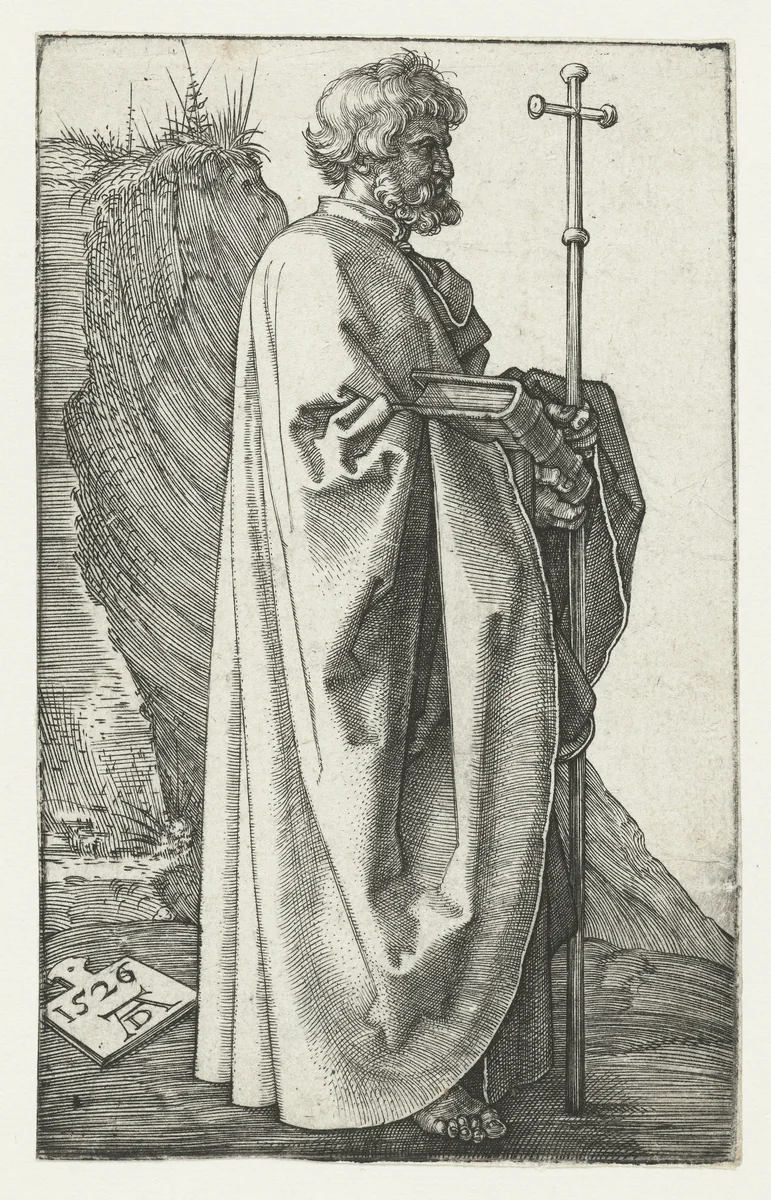 De apostel Philippus by Unknown, print, 1526