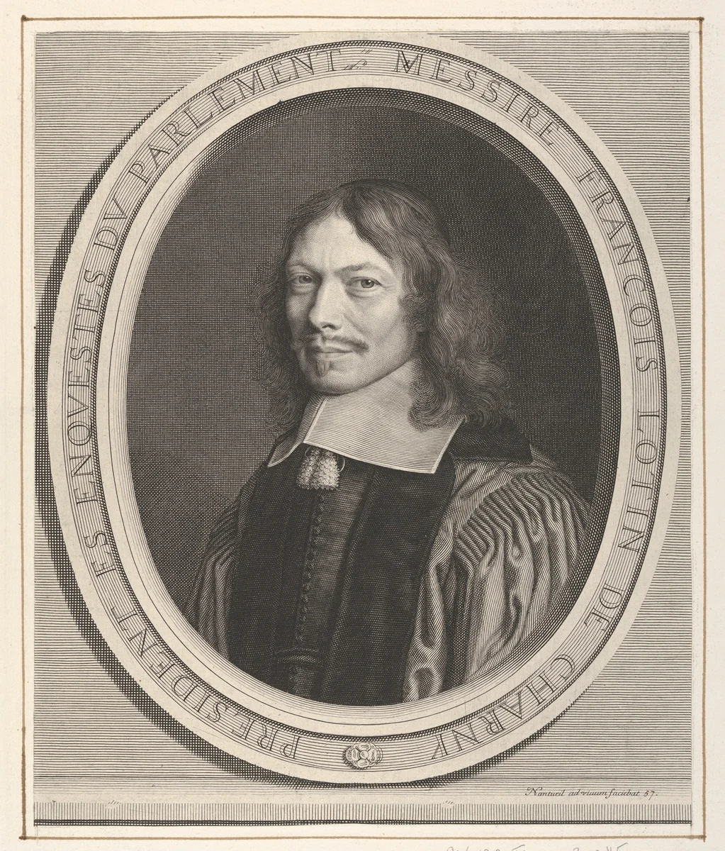François Lotin de Charny by Robert Nanteuil, print, 1652-1662