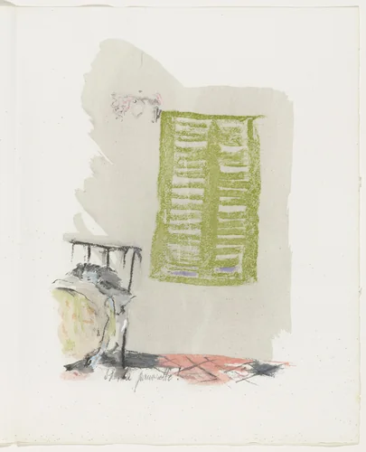 Plate (page 47) from Mille Regrets (A Thousand Regrets) by Christian Bérard, illustrated book, 1947