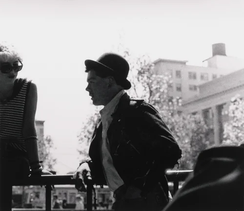 Hollywood and Highland (#1) by Jim Goldberg, photograph, 1986