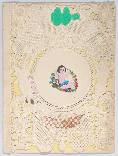 Valentine by anonymous, other, 1845-1875