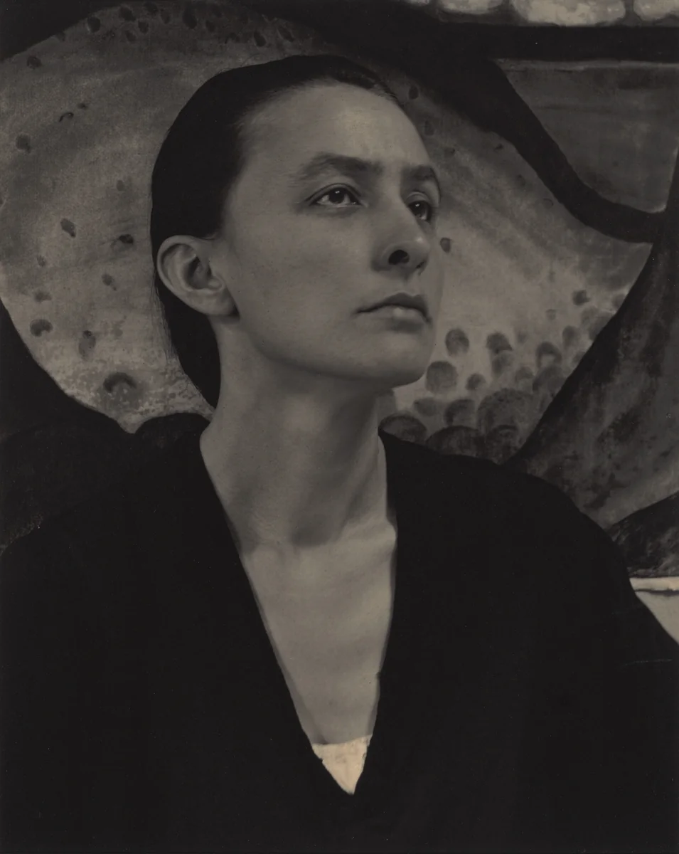 Georgia O'Keeffe by Alfred Stieglitz, photograph, 1918