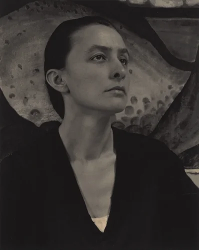 Georgia O'Keeffe by Alfred Stieglitz, photograph, 1918