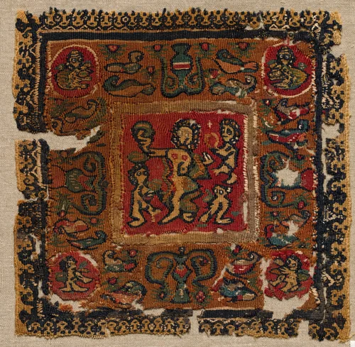 Segmentum from a Tunic by Unknown, textile, 400-699