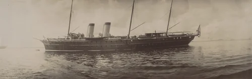 Yacht Alexandria by Unidentified Photographer, photograph, 1903