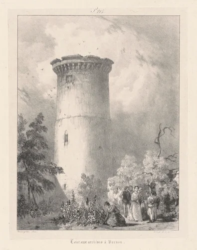 Tour aux Archives à Vernon by Richard Parkes Bonington
Gottfried Engelmann, print, 1824