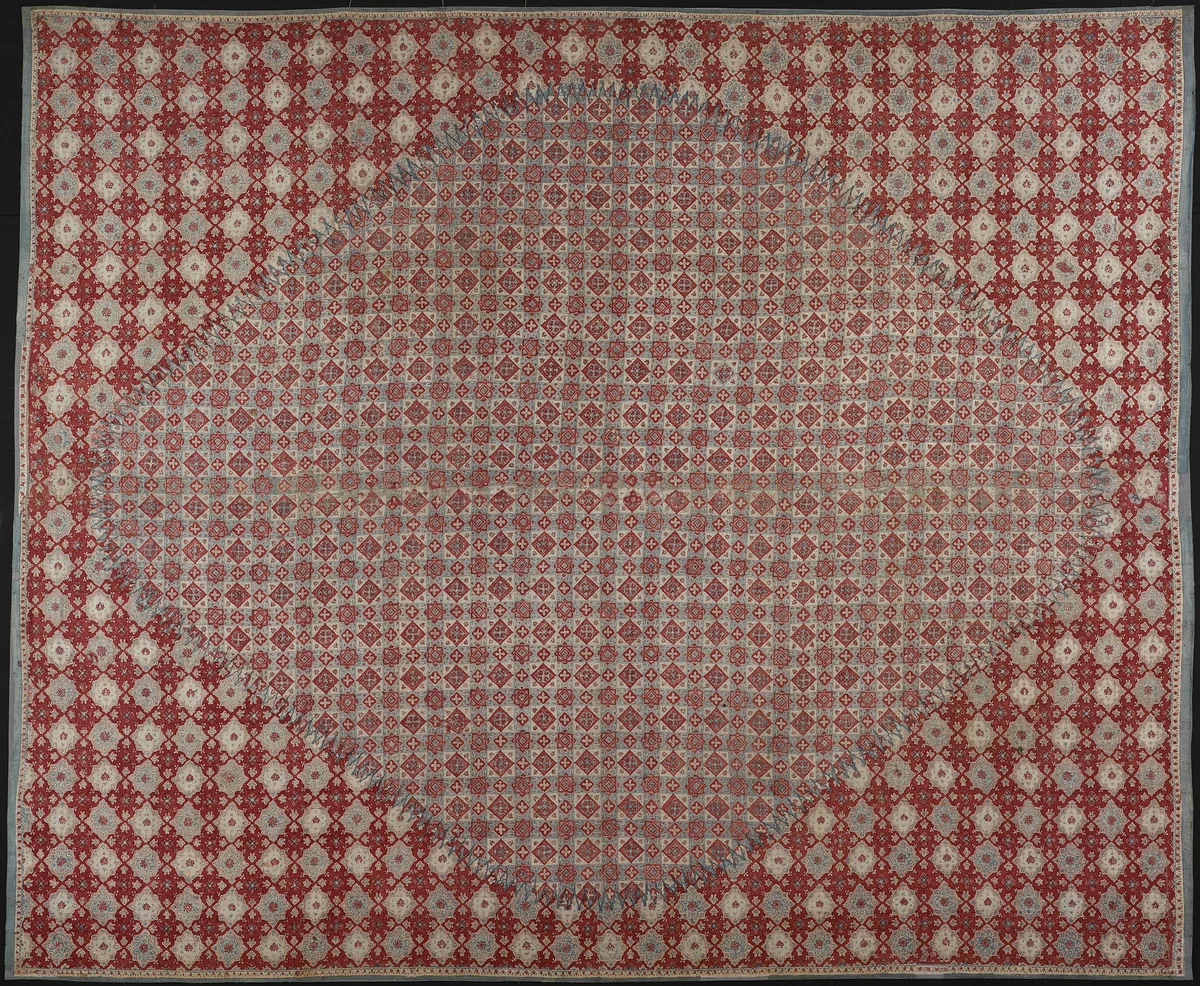 Ceremonial Skirt Cloth (dodot) by Coromandel Coast, textile, 1675-1800
