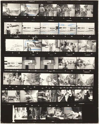 Cowboys 1/Americans 65--New York City by Robert Frank, photograph, 1954