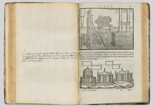 I Dieci libri d'architettura di Gio: Antonio Rusconi. Secondo i precetti di Vitruvio, novamenti ristampati, & accresciuti della Prattica degl'Horologi Solari by Giovanni Antonio Rusconi, book, 1660-1669