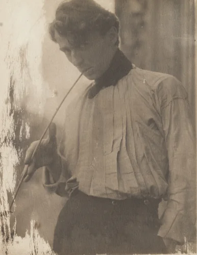 Portrait of Edward Steichen by Gertrude Käsebier, photograph, 1901