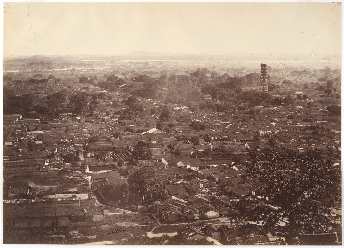 Canton City by Milton M. Miller, photograph, 1869
