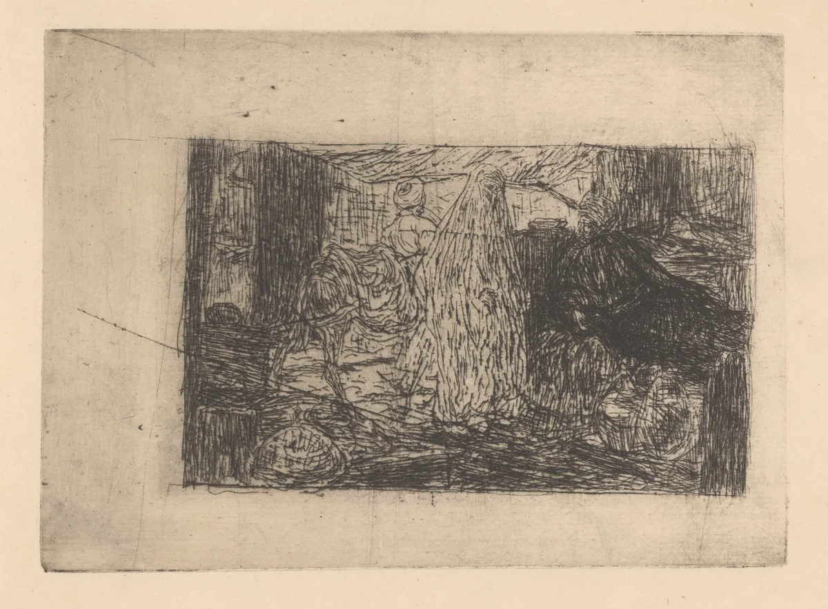 Winkel in Constantinopel by Marius Bauer, print, 1889