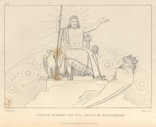 The Iliad and the Odyssey by John Flaxman, book, 1834